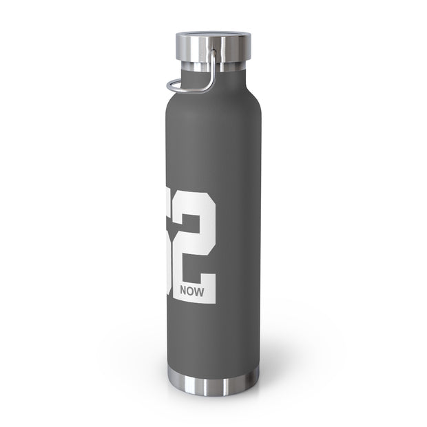 U52 - 22oz Vacuum Insulated Bottle - White Logo