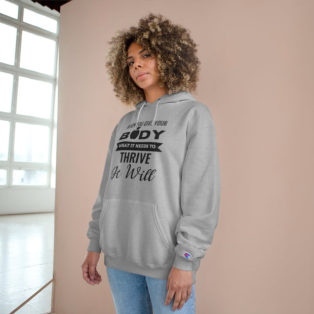 When You Give - Hoodie - Black Logo