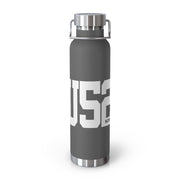 U52 - 22oz Vacuum Insulated Bottle - White Logo