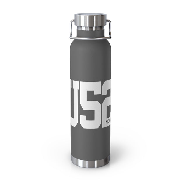 U52 - 22oz Vacuum Insulated Bottle - White Logo