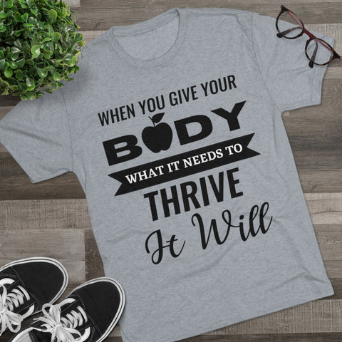When You Give - T-shirt - Black Logo