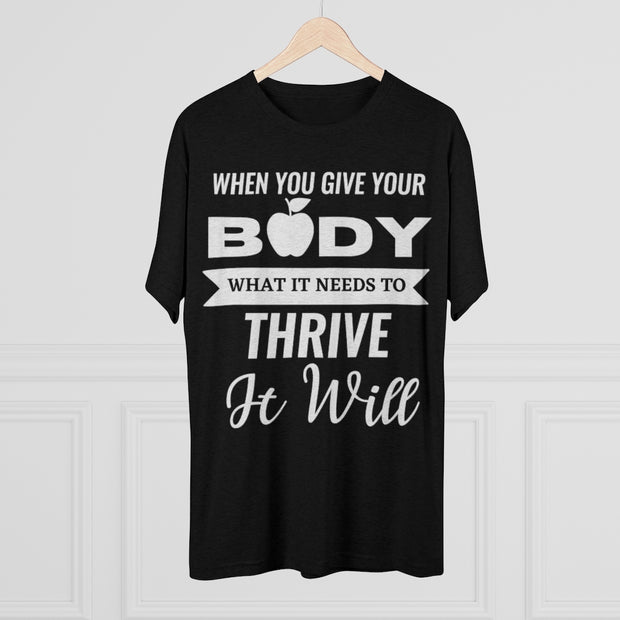 When You Give - T-shirt - White Logo