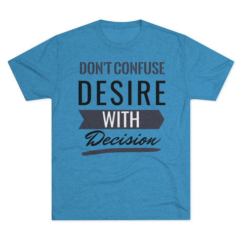 Don't Confuse Desire - T-shirt - Black Logo