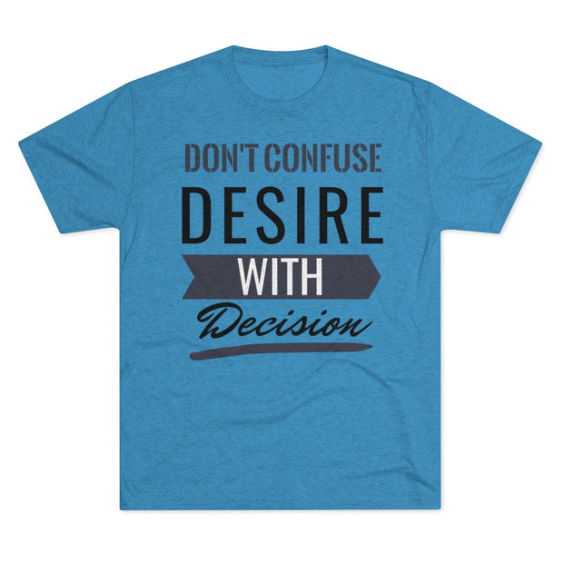 Don't Confuse Desire - T-shirt - Black Logo