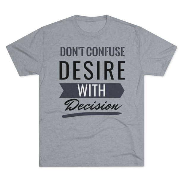 Don't Confuse Desire - T-shirt - Black Logo