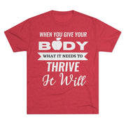 When You Give - T-shirt - White Logo