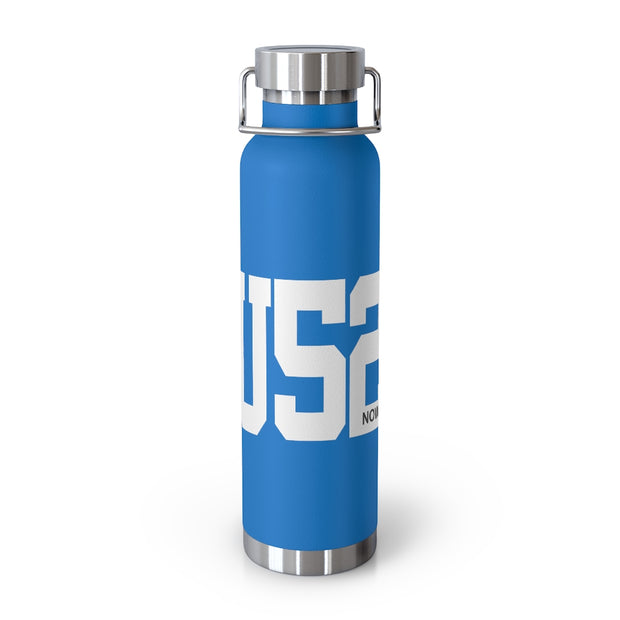 U52 - 22oz Vacuum Insulated Bottle - White Logo