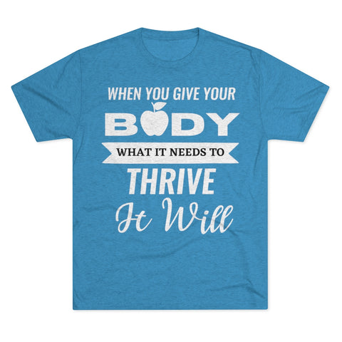 When You Give - T-shirt - White Logo