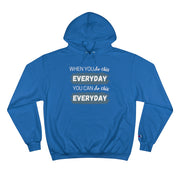 When You Do This - Hoodie - White Logo
