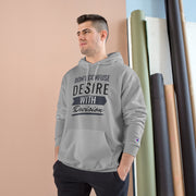 Don't Confuse Desire - Hoodie - Black Logo