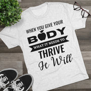 When You Give - T-shirt - Black Logo