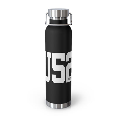 U52 - 22oz Vacuum Insulated Bottle - White Logo