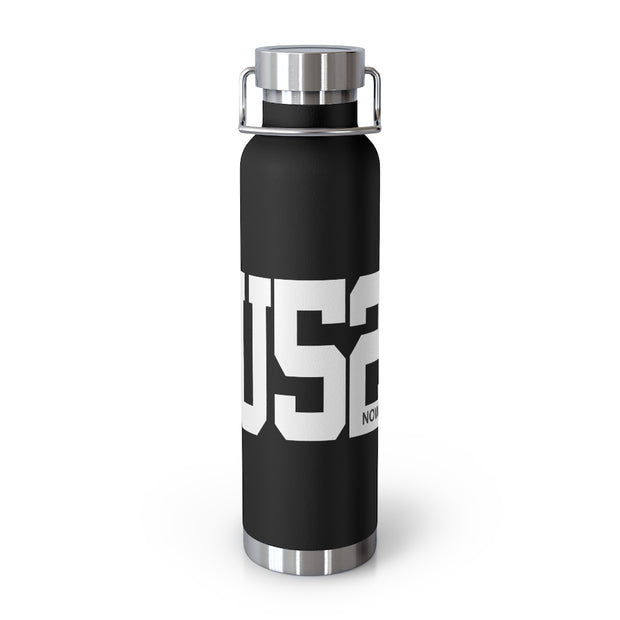 U52 - 22oz Vacuum Insulated Bottle - White Logo