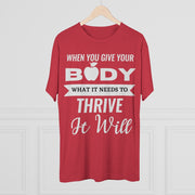 When You Give - T-shirt - White Logo