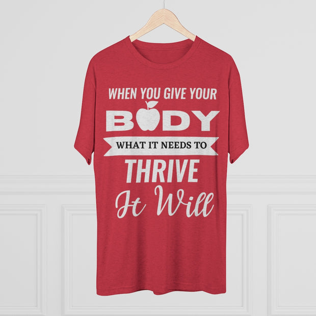 When You Give - T-shirt - White Logo
