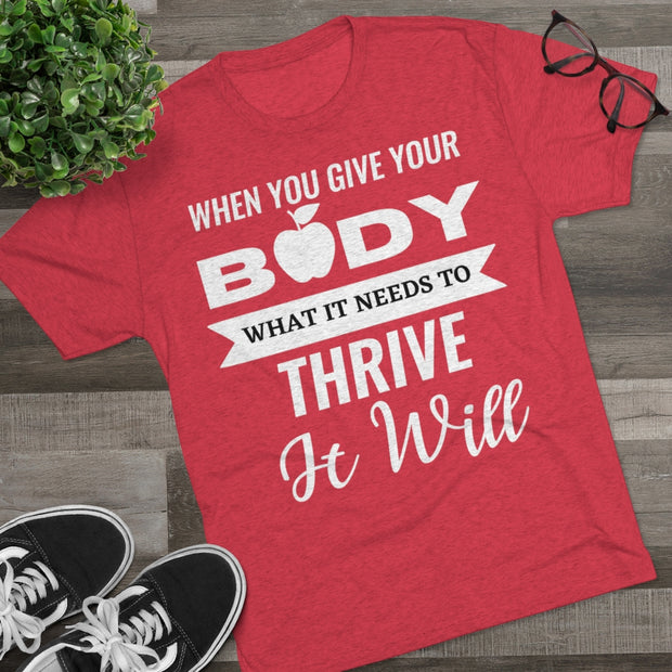When You Give - T-shirt - White Logo
