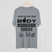 When You Give - T-shirt - Black Logo