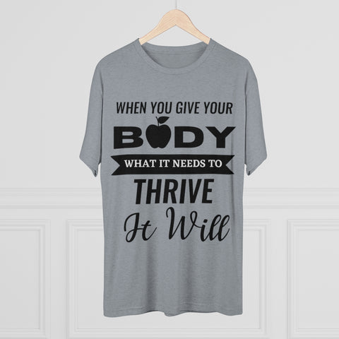 When You Give - T-shirt - Black Logo