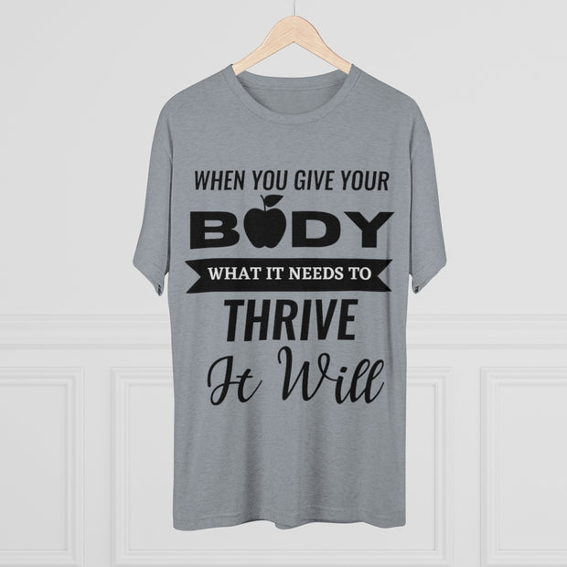 When You Give - T-shirt - Black Logo
