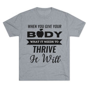When You Give - T-shirt - Black Logo