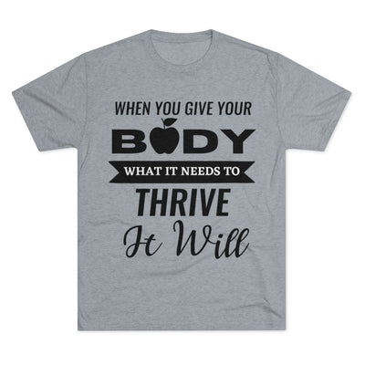 When You Give - T-shirt - Black Logo