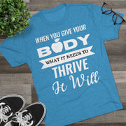 When You Give - T-shirt - White Logo