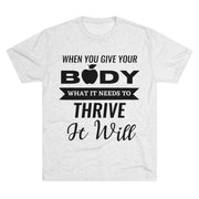 When You Give - T-shirt - Black Logo