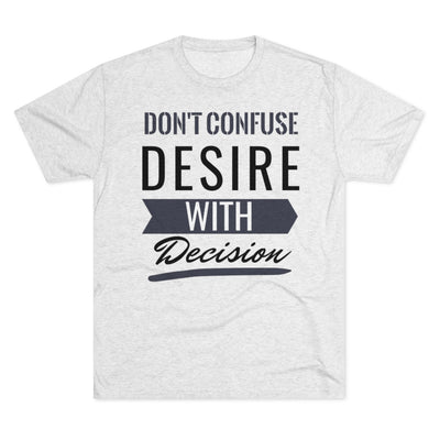 Don't Confuse Desire - T-shirt - Black Logo