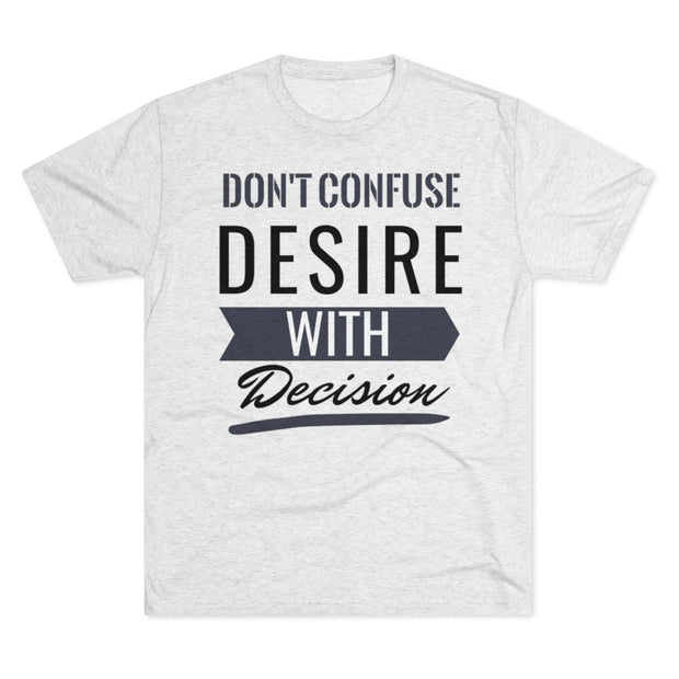Don't Confuse Desire - T-shirt - Black Logo